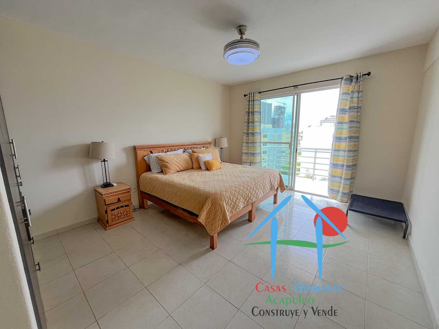 Diamante Bliss 502 - Recámara principal 3